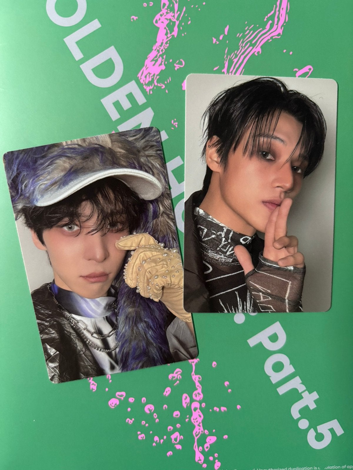 Kpop Ateez Golden Hour pt 5 Wooyoung en Yunho pc, Verzamelen, Muziek, Artiesten en Beroemdheden, Ophalen of Verzenden, Zo goed als nieuw