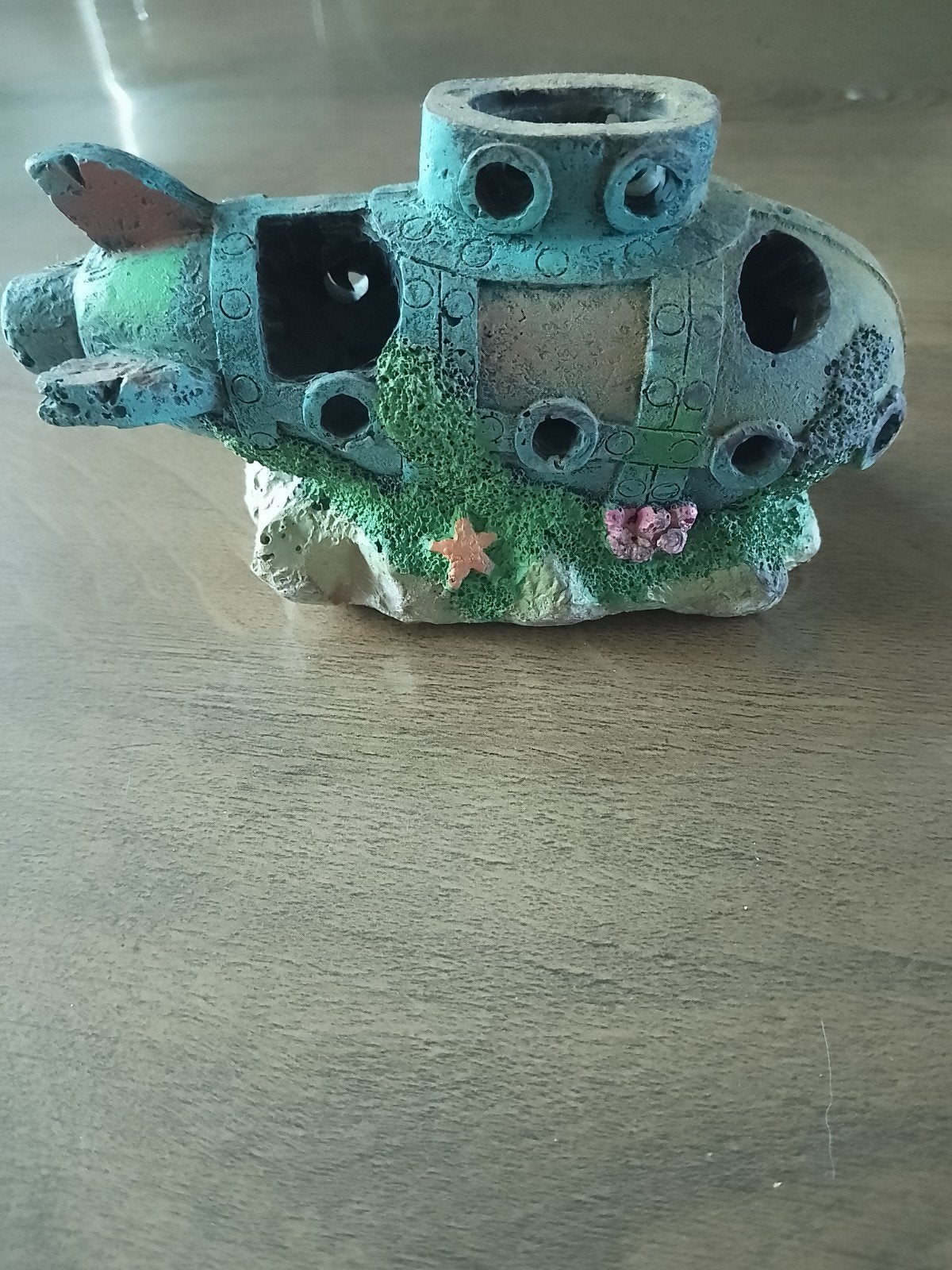 Aquarium deco onderzeeboot, Dieren en Toebehoren, Ophalen, Plant(en), Steen of Hout