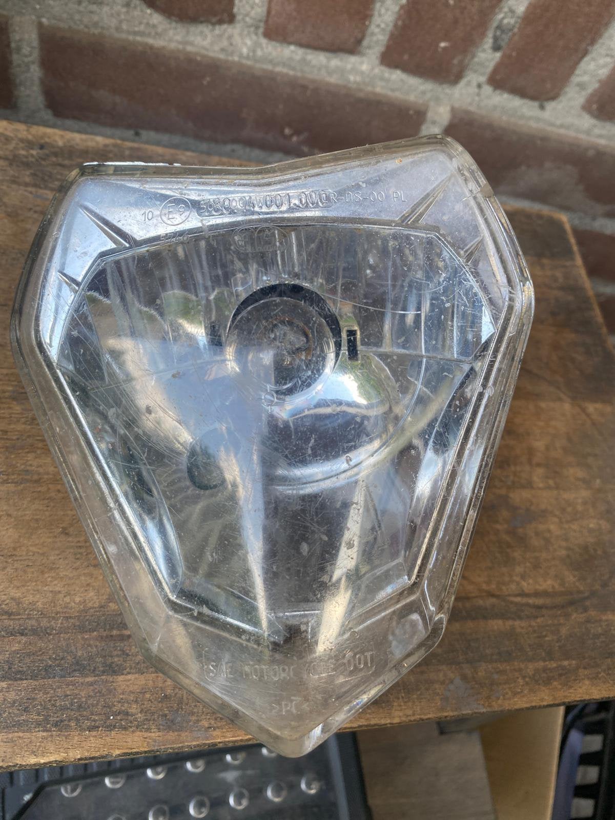 Ktm koplamp, Auto-onderdelen, Verlichting, Gebruikt, Verzenden