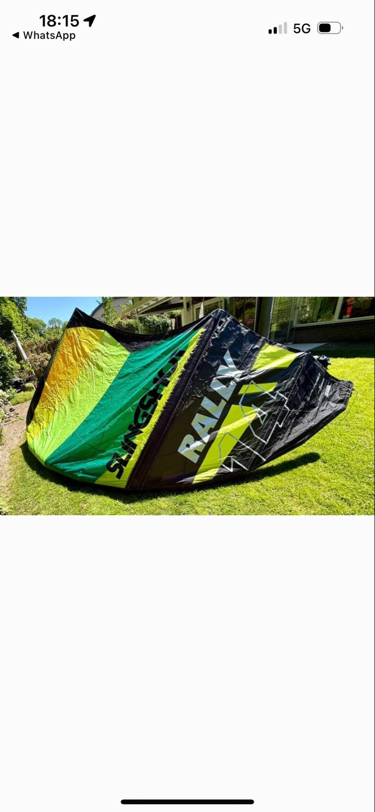 Complete Slingshot Kitesurf Set (14, 10, 7m) met opties, Watersport en Boten, Kitesurfen, Ophalen, Gebruikt, Kitesurf-set, Twintip