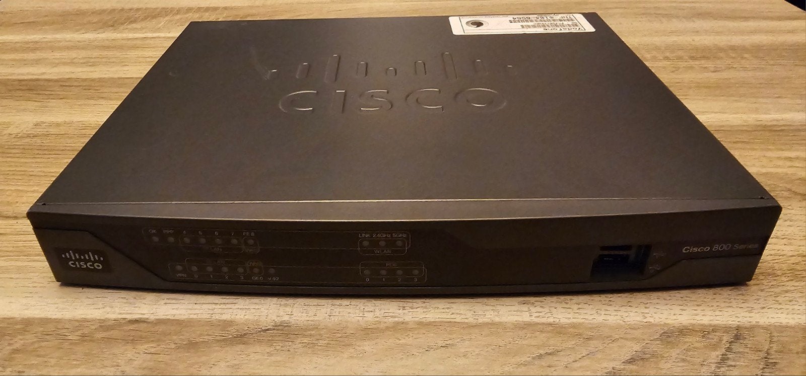 Cisco 890 Series Integrated Services Routers Modem Data Shee, Computers en Software, Ophalen of Verzenden, Refurbished, Router met modem