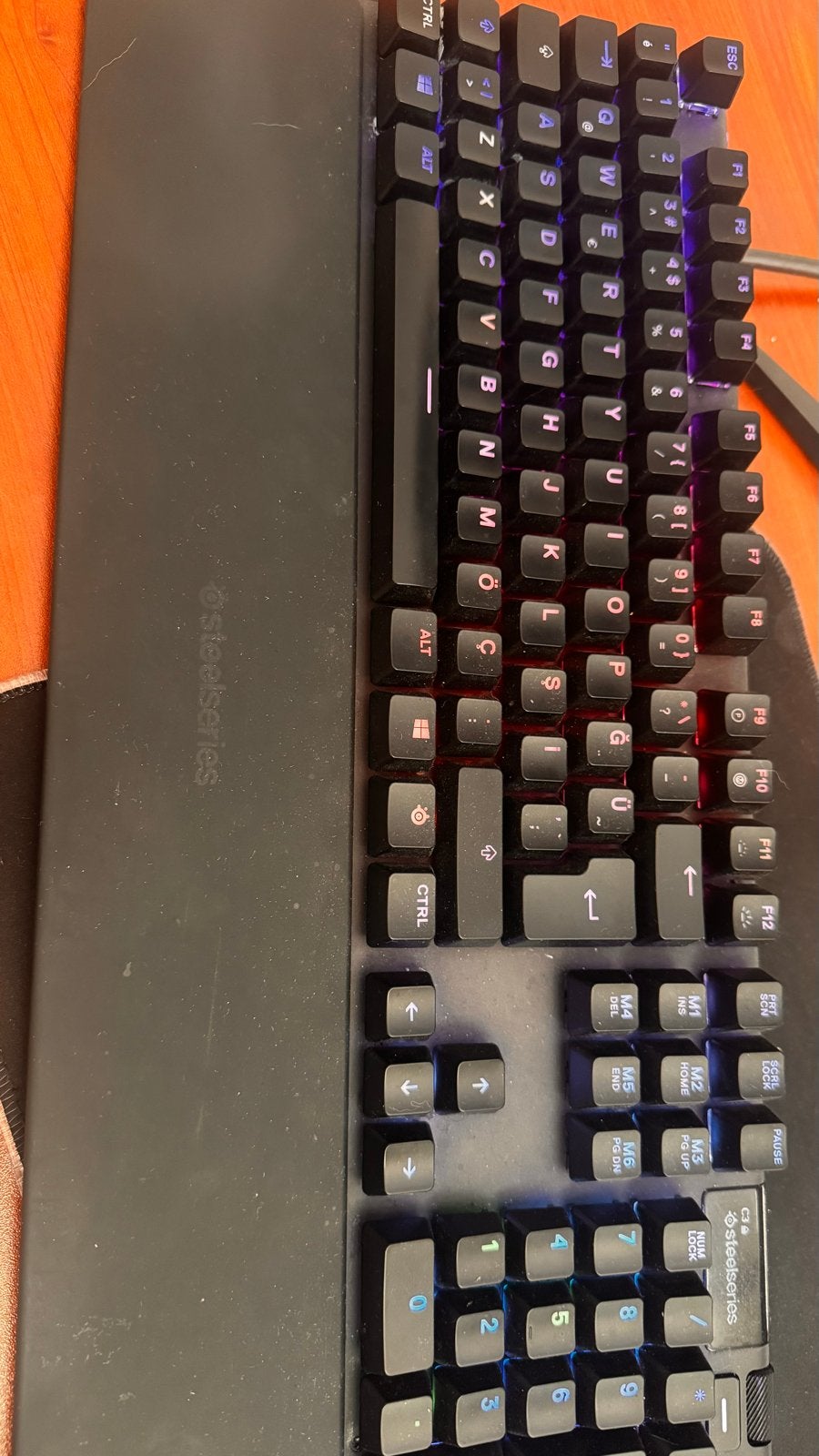 SteelSeries Apex 7 Gaming Toetsenbord, Gebruikt, Gaming toetsenbord, Ophalen of Verzenden, Qwerty