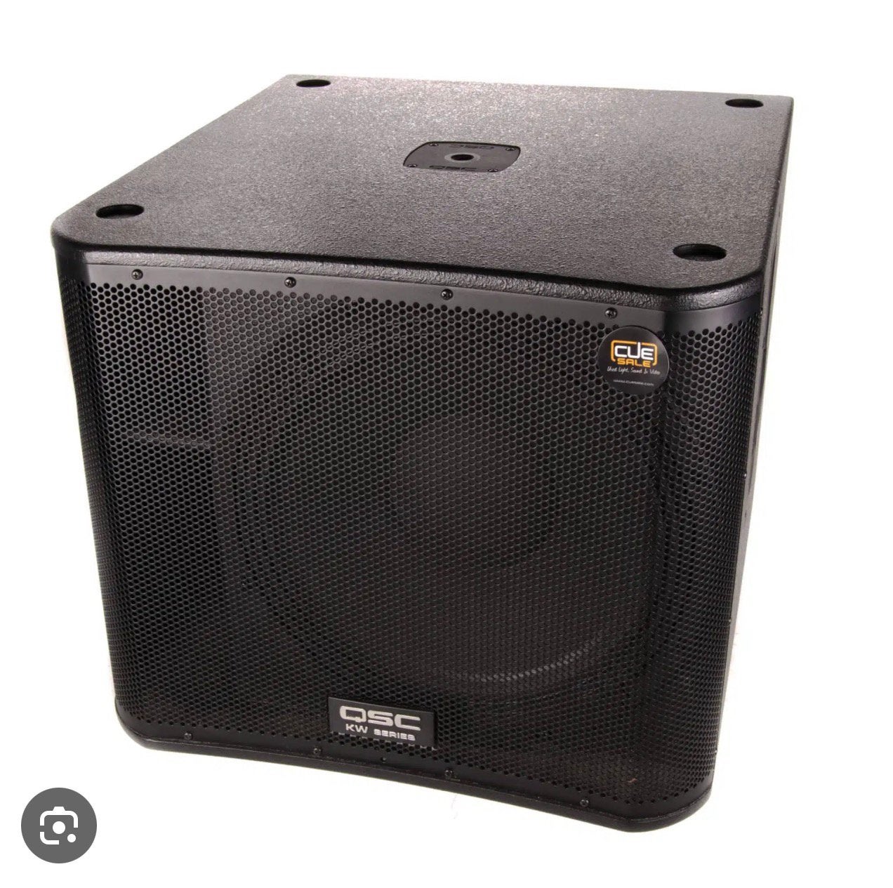 Gezocht één Qsc kw181 actieve subwoofer, Subwoofer, Zo goed als nieuw, Ophalen, 150 watt of meer