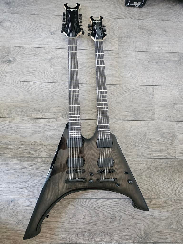 Gear 4 music twin neck, Ophalen, Zo goed als nieuw, Solid body, Overige merken