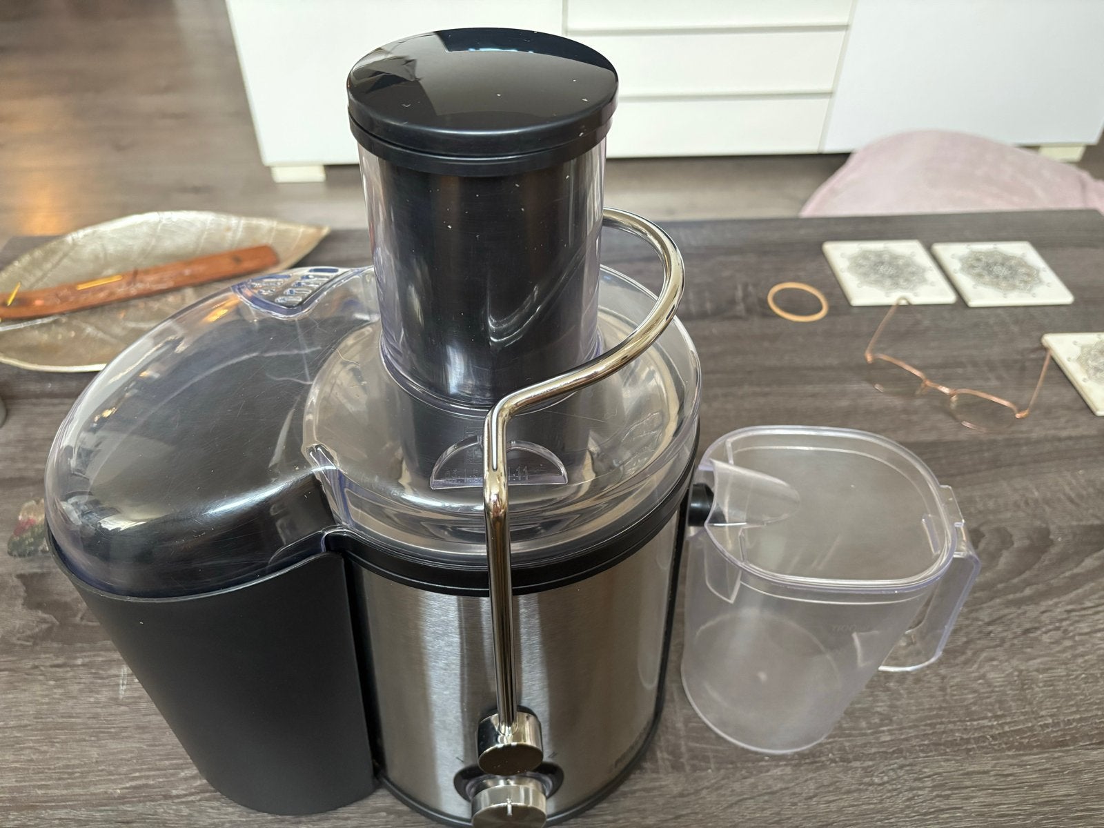 Princess Juicer - Krachtige Sapcentrifuge, 1 tot 2 liter, 2 snelheden, Ophalen of Verzenden, Zo goed als nieuw
