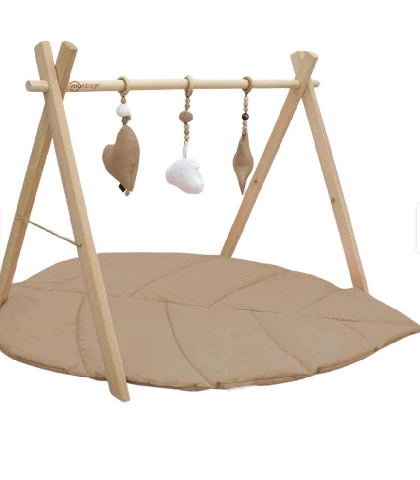 Houten Babygym Set met Speelkleed nieuw in doos, Nieuw, Mordesign, Ophalen of Verzenden, Info@mordesign.com