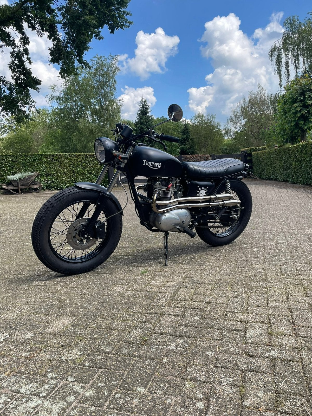 Triumph T100SS, Motoren, Motoren | Oldtimers, 2 cilinders, 490 cc, Gebruikt, Overig