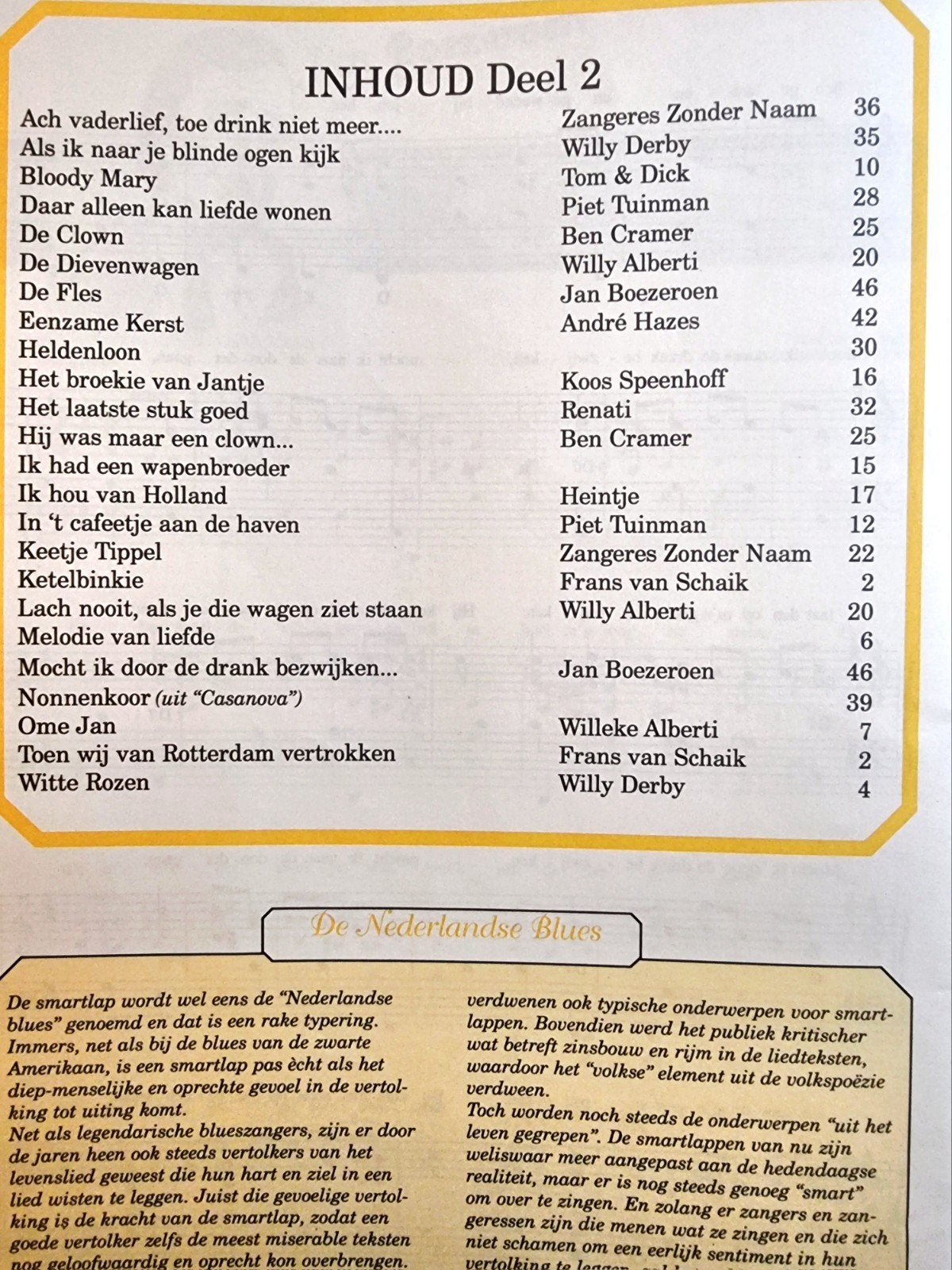 Smartlappen & Levensliederen - Deel 2 (Muziekboek) Re3, Muziek en Instrumenten, Bladmuziek, Accordeon, Gebruikt, Verzenden, Thema