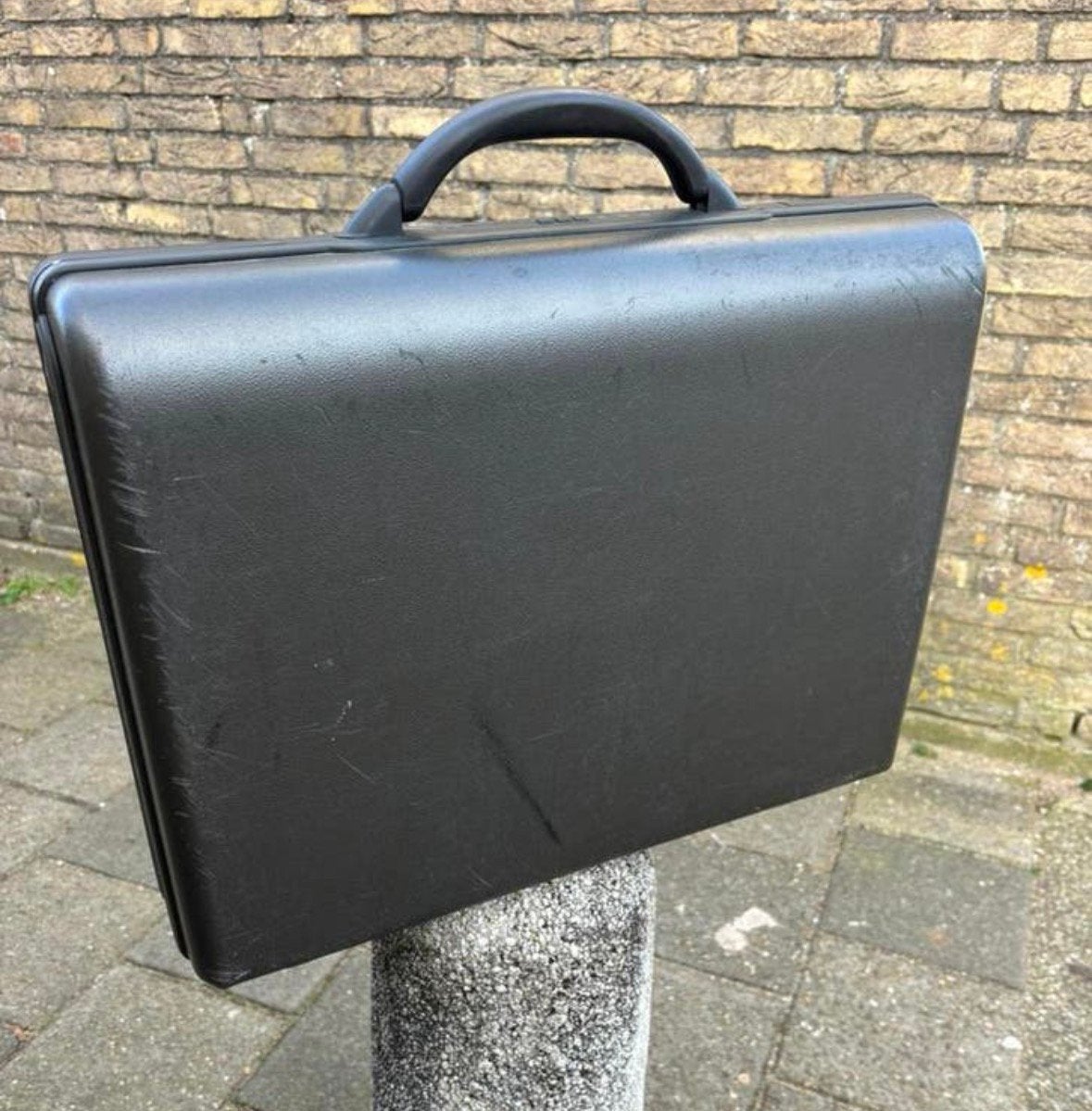 Unieke Klassiek Samsonite Attaché koffer voor kantoor, Ophalen of Verzenden, Gebruikt, Hard kunststof