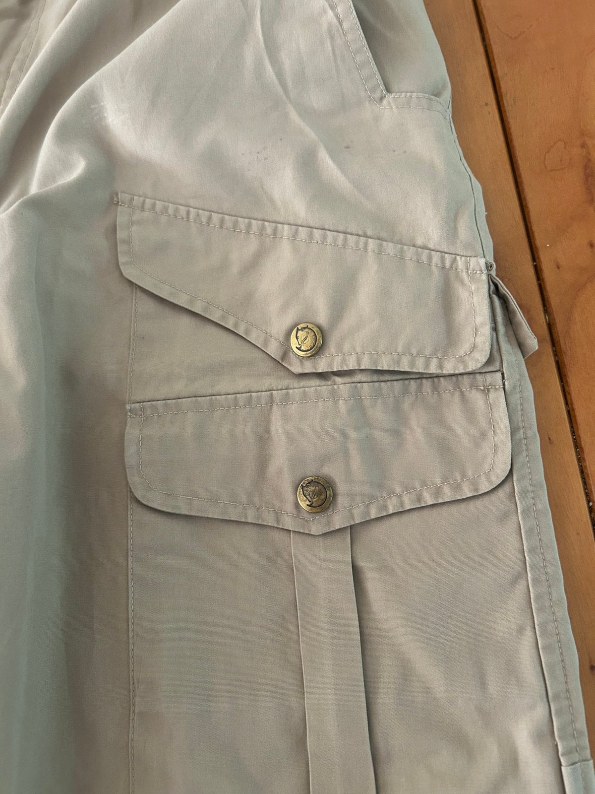 Fjallraven outdoor broek maat 50, Kleding | Heren, Ophalen of Verzenden, Zo goed als nieuw, Maat 48/50 (M), Beige
