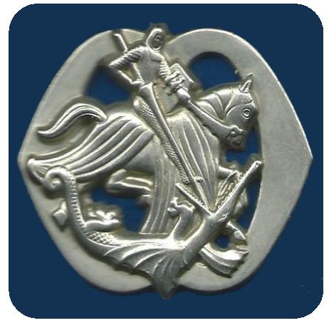 embleem regiment Huzaren van Sytzama magneet, Ophalen of Verzenden, Landmacht, Nederland, Embleem of Badge