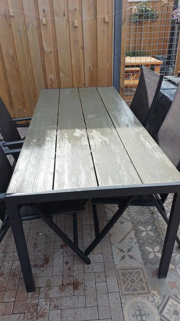 Tuintafel, Ophalen, Gebruikt, Rechthoekig, Kunststof