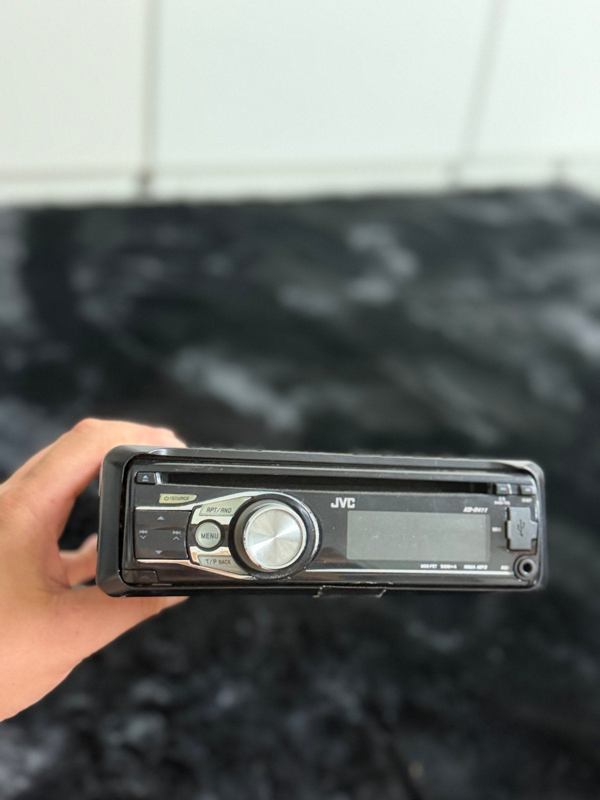 JVC KD-R411 CD-ontvanger autoradio, Ophalen of Verzenden, Gebruikt