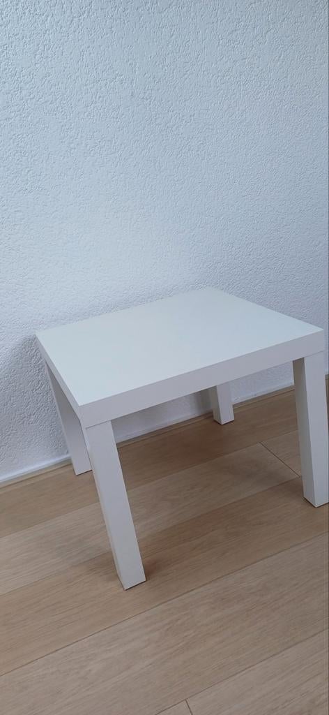Ikea tafeltje wit, Ophalen, Gebruikt, 50 tot 100 cm, Vierkant