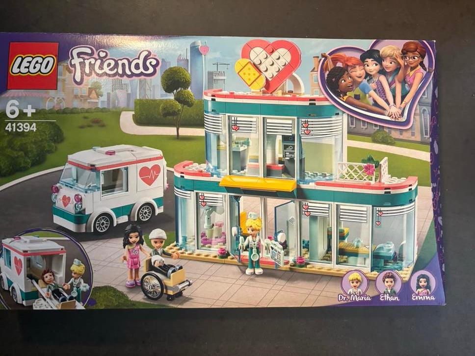 Lego Friends ziekenhuis 41394, Lego, Friends, Ophalen of Verzenden, Zo goed als nieuw