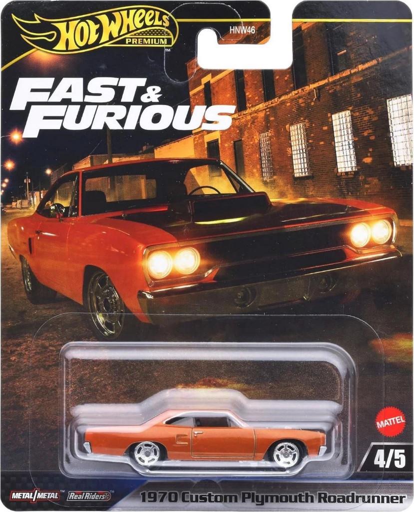 Hot Wheels Premium 1970 Custom Plymouth Roadrunner - F & F, Ophalen of Verzenden, Nieuw