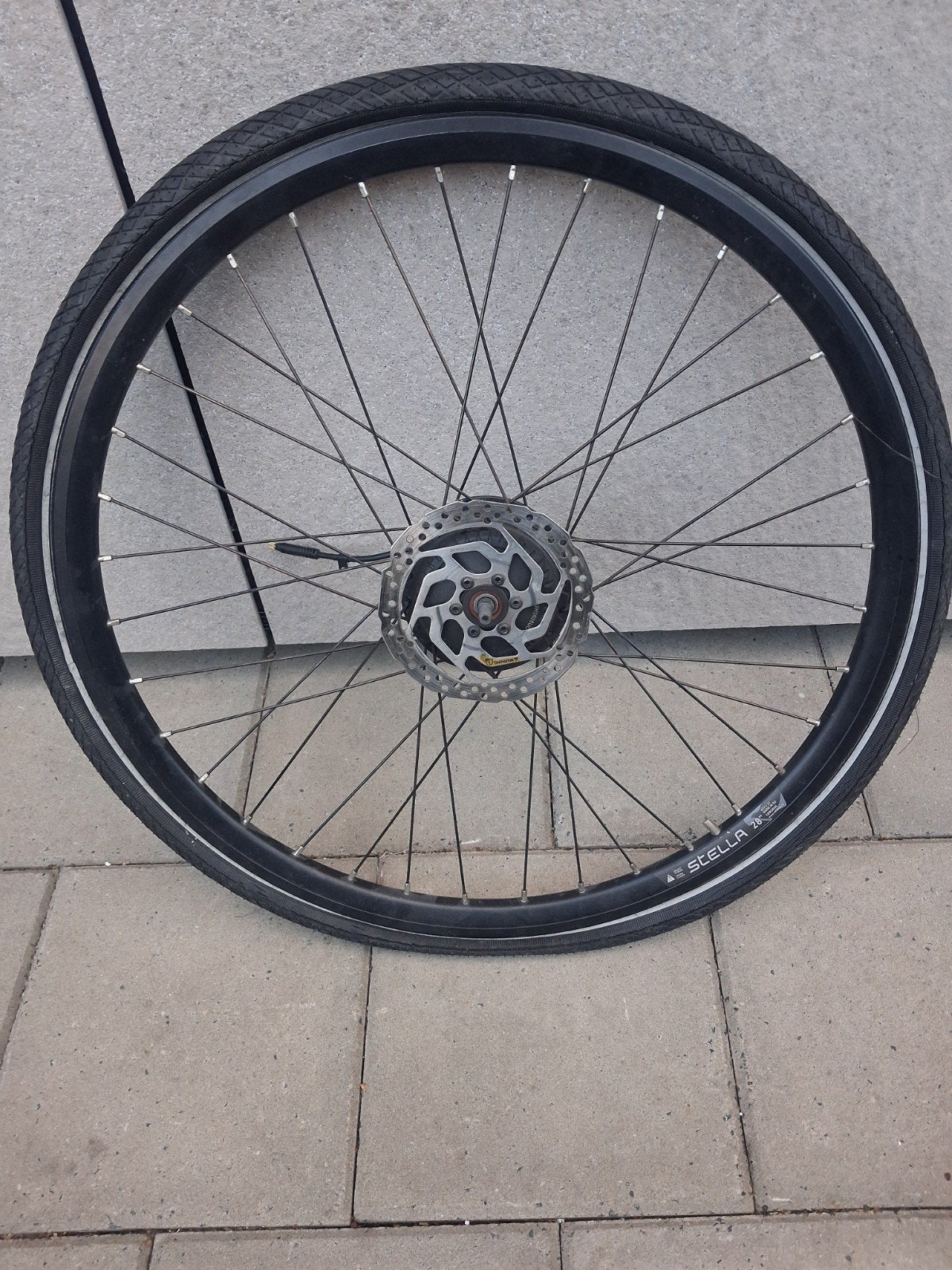 voorwiel stella, Ophalen, Gebruikt, Motor