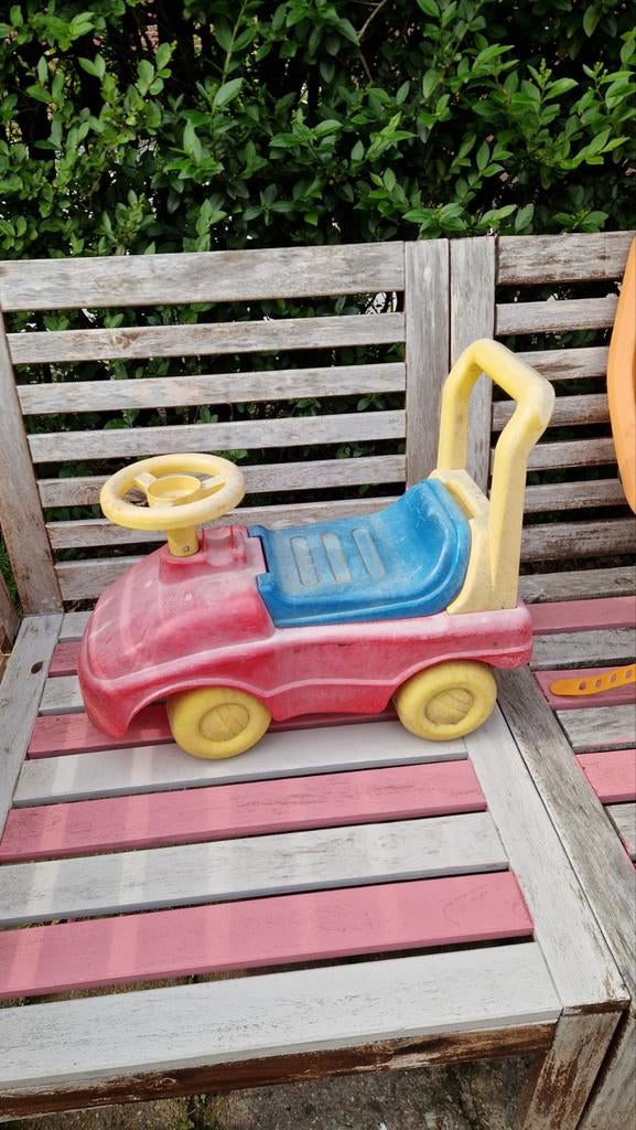 Gratis loopwagen auto, Kinderen en Baby's, Ophalen, Gebruikt