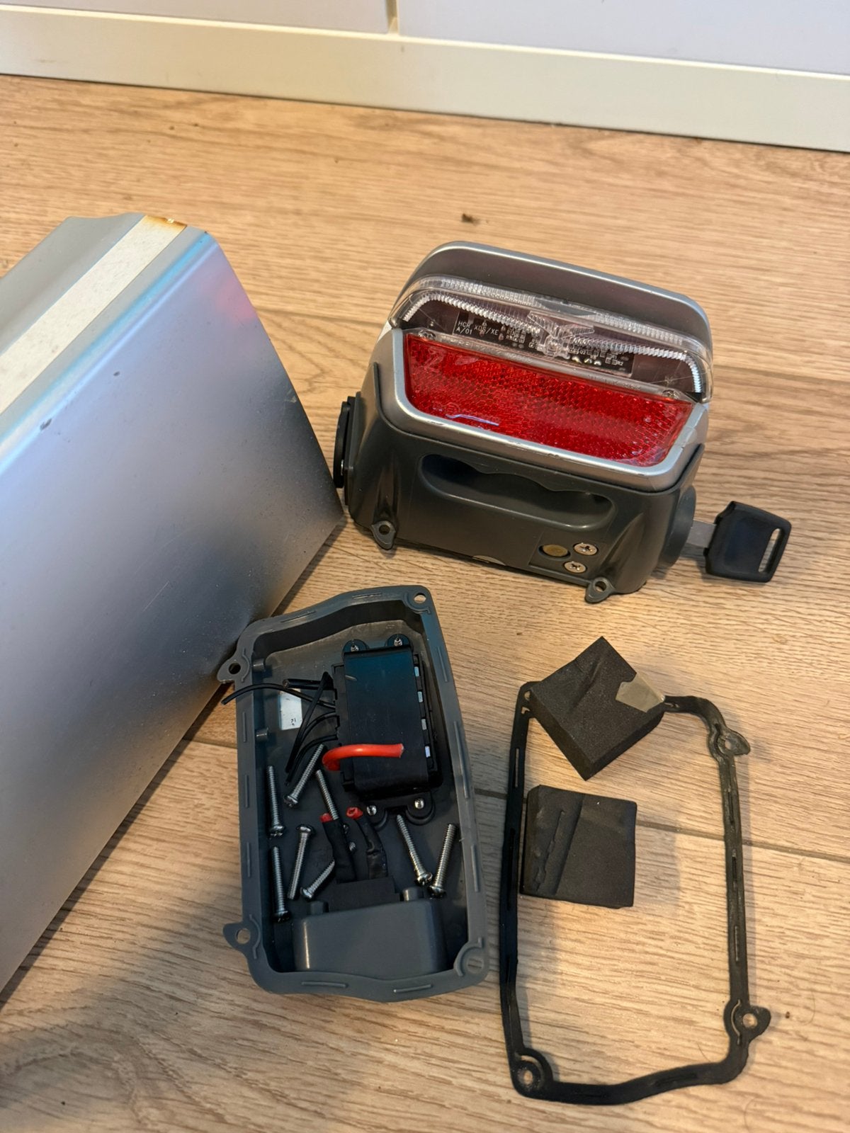 Batterijhouder. Fiets accu. Onderdelen, Ophalen of Verzenden