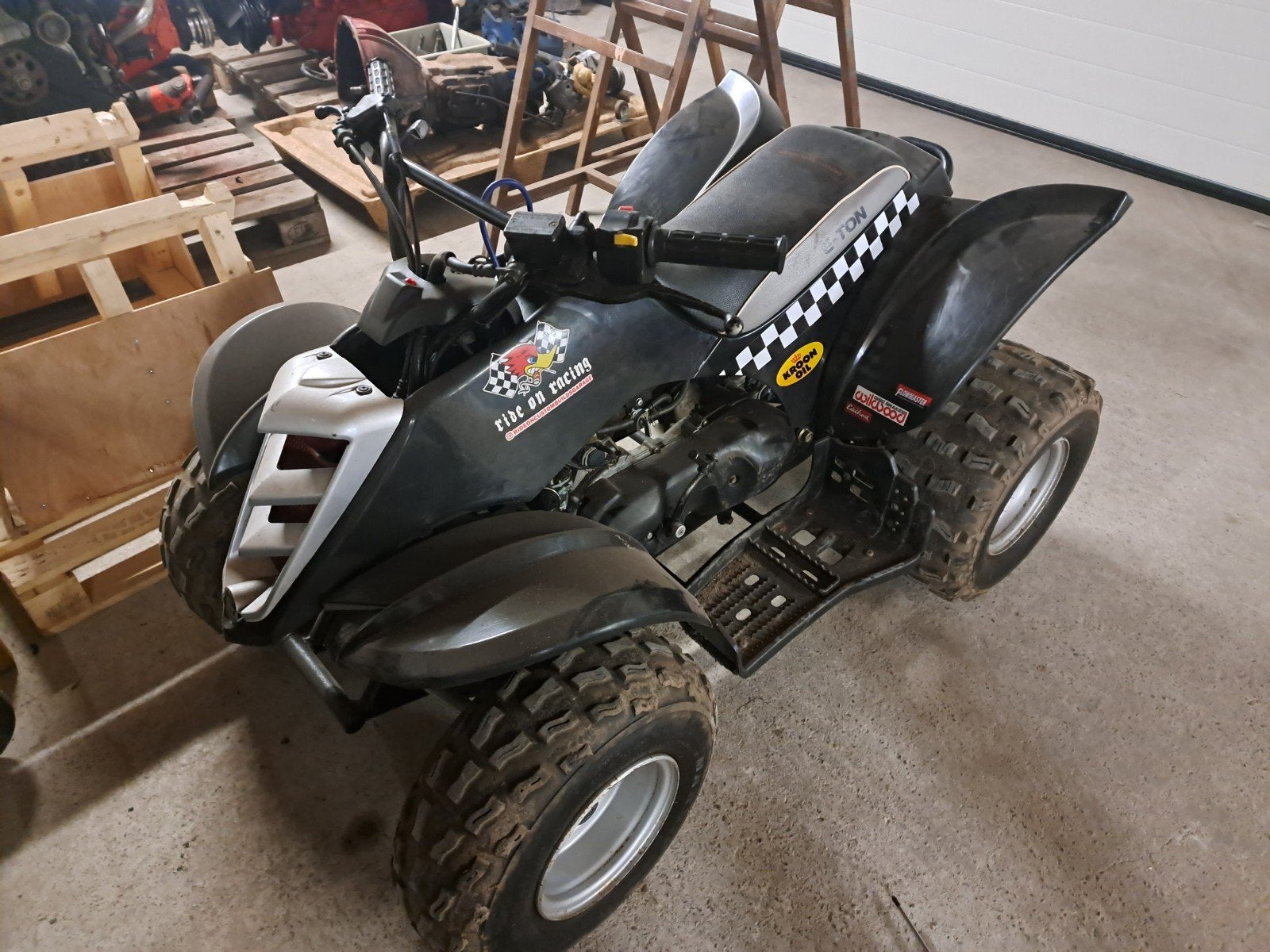Quad Eton 90cc, Ophalen of Verzenden, Gebruikt