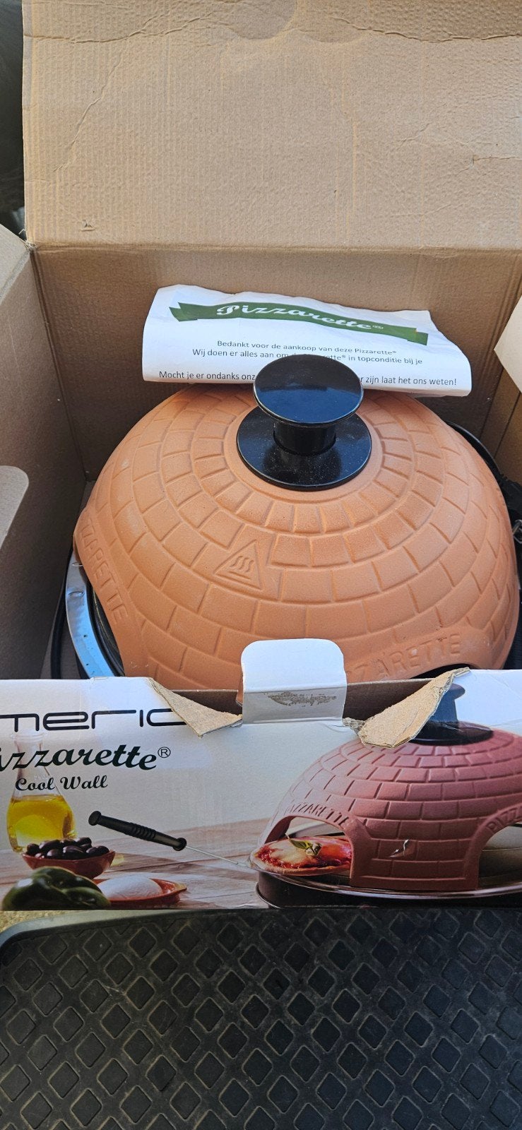 Pizzarette Emerio, Minder dan 45 cm, Pizzaoven, Ophalen of Verzenden, Gebruikt
