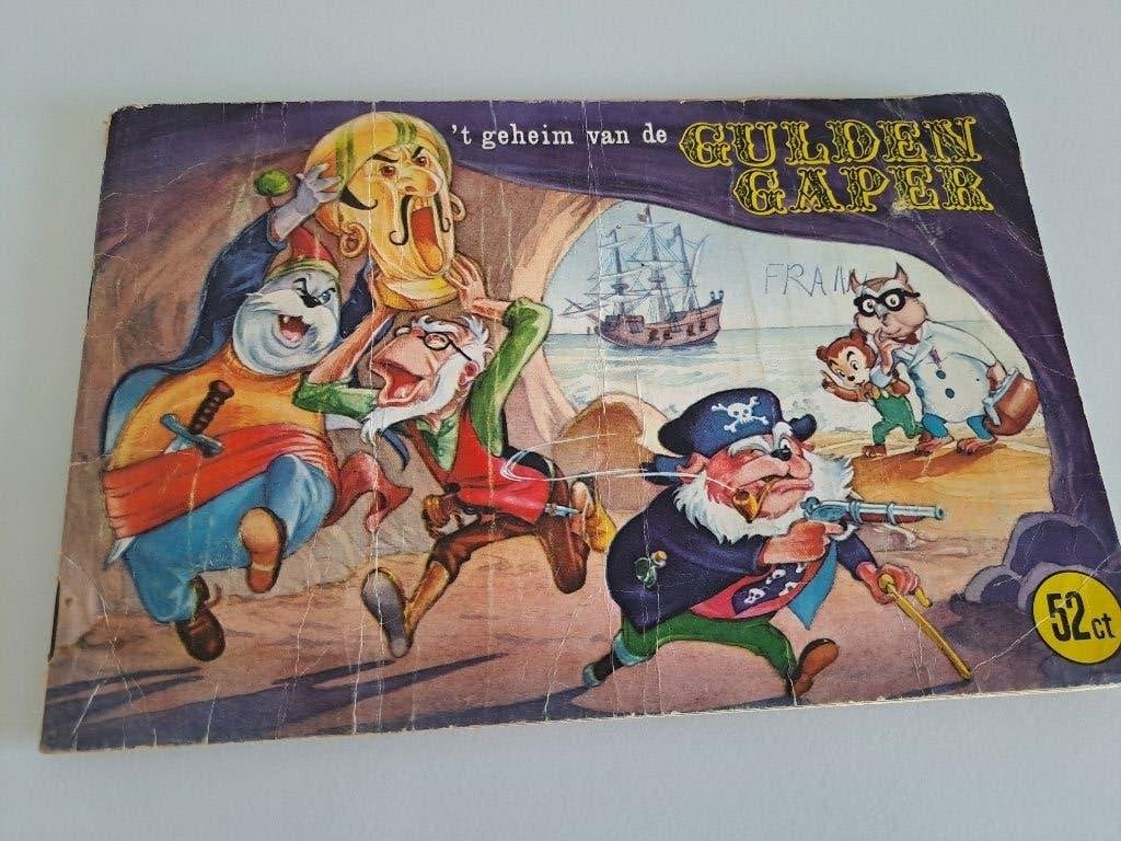 't Geheim van de gulden gaper, Eén stripboek, Ophalen of Verzenden, Gelezen