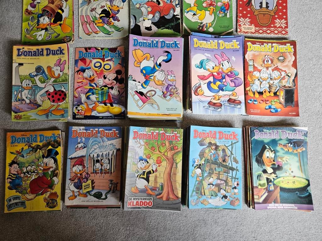 Donald Duck stripboeken collectie, Meerdere stripboeken, Ophalen, Gelezen