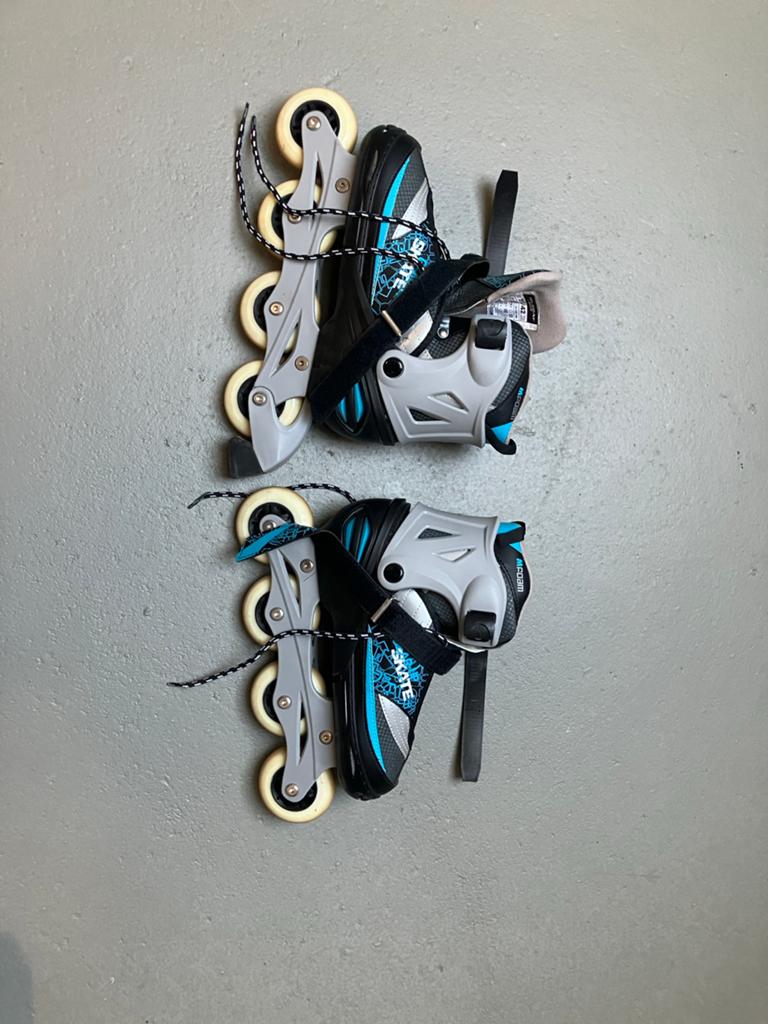 Nijdam Junior Rollerskates - Verstelbaar Maat 39-42, Ophalen, Verstelbaar, Zo goed als nieuw, Kinderen