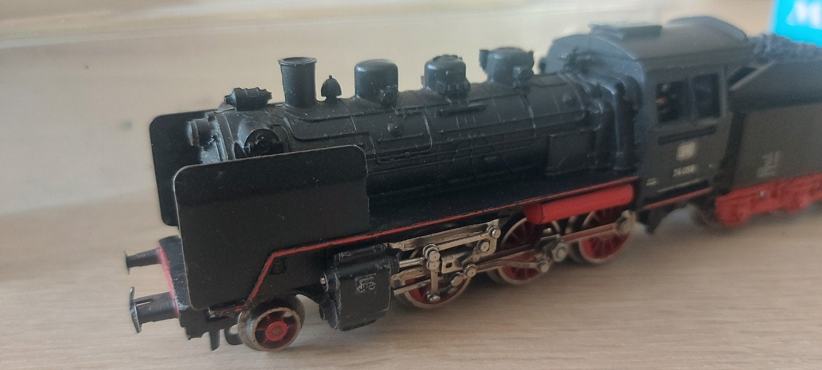 Märklin DB stoomloc met tender br 24 058 artnr 3003, Wisselstroom, Locomotief, Ophalen of Verzenden, Zo goed als nieuw