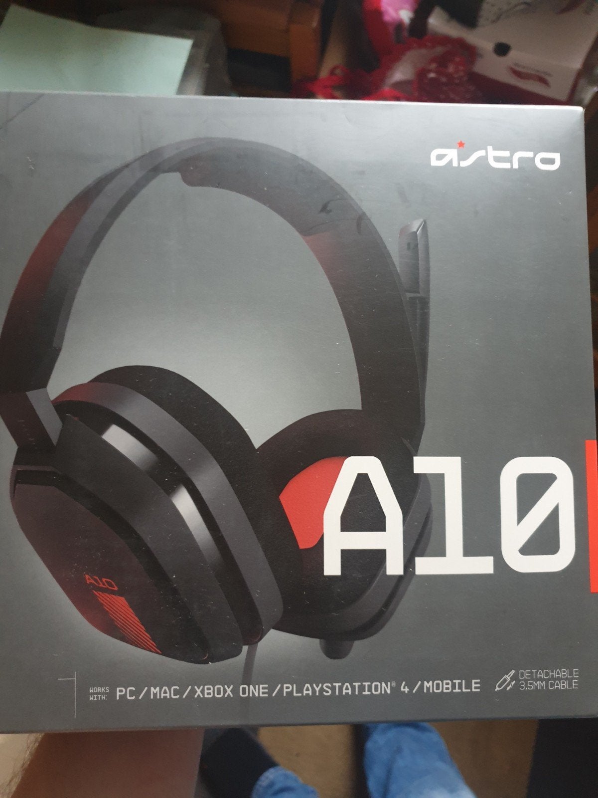 Astro A10 Gaming Headset - Zwart/Rood, Nieuw, Headset, PC, Overige merken