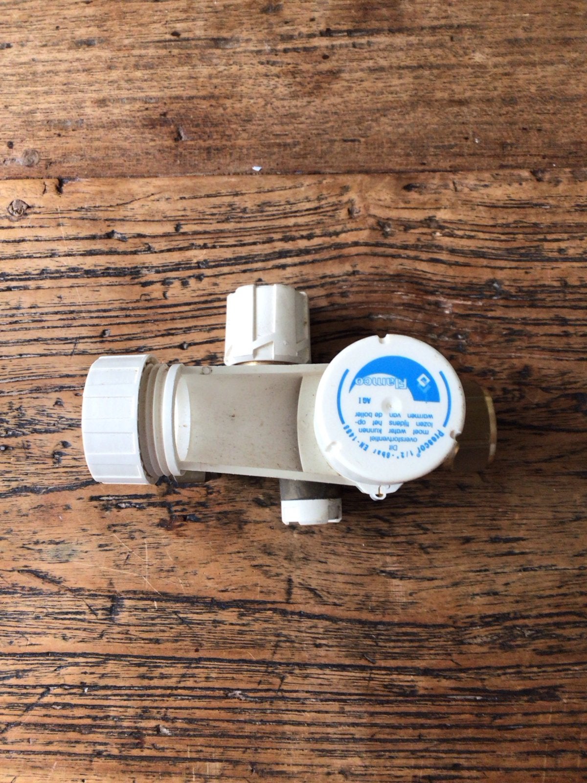 Flamco overstortventiel / inlaatcombinatie, Doe-het-zelf en Verbouw, Sanitair, Ophalen of Verzenden, Gebruikt, Chroom, Douche