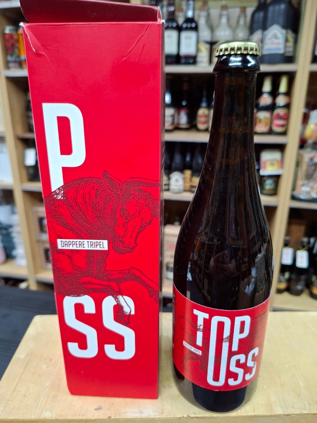 Muifel Dappere Tripel Top Oss Speciaalbier 75cl, Ophalen of Verzenden, Nieuw, Flesje(s), Overige merken