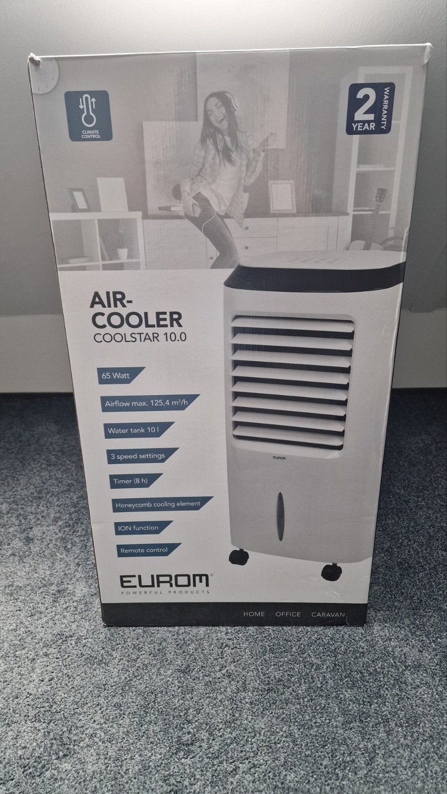 Eurom Coolstar 10.0 Air Cooler - Mobiele Airco, Ophalen of Verzenden