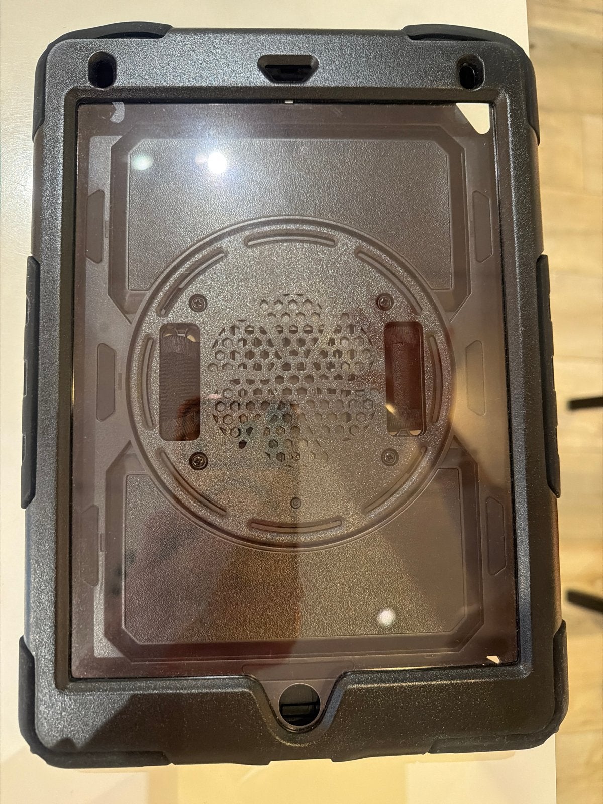 Handige iPad Air hoes met standaard, Computers en Software, Apple iPads, Wit, Apple iPad Air, Zo goed als nieuw, Ophalen