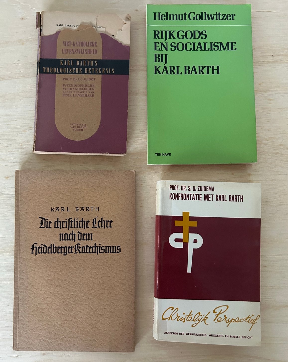 Karl Barth diverse uitgaven, Boeken, Ophalen, Gelezen