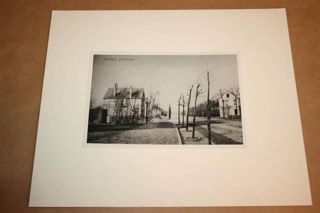 Foto Archief Vlissingen - De Badhuisstraat vanaf de brug ove, Ophalen of Verzenden, Nieuw