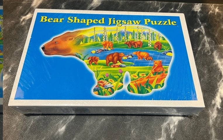 Puzzel 1000 stukjes Bear Shaped nieuw in seal, Hobby en Vrije tijd, Ophalen of Verzenden, 500 t/m 1500 stukjes, Nieuw