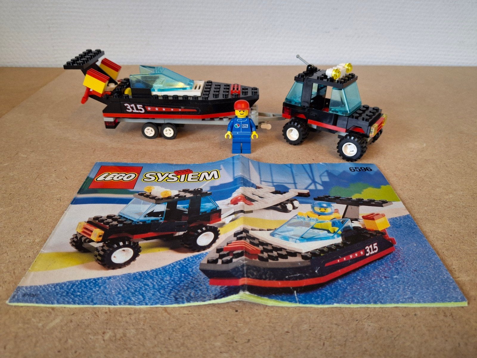 Lego 6596 Wave Master. Jaren 90 Classic Town, Compleet, Lego, Info@lego.com, 33 Bath Road, Slough, UK