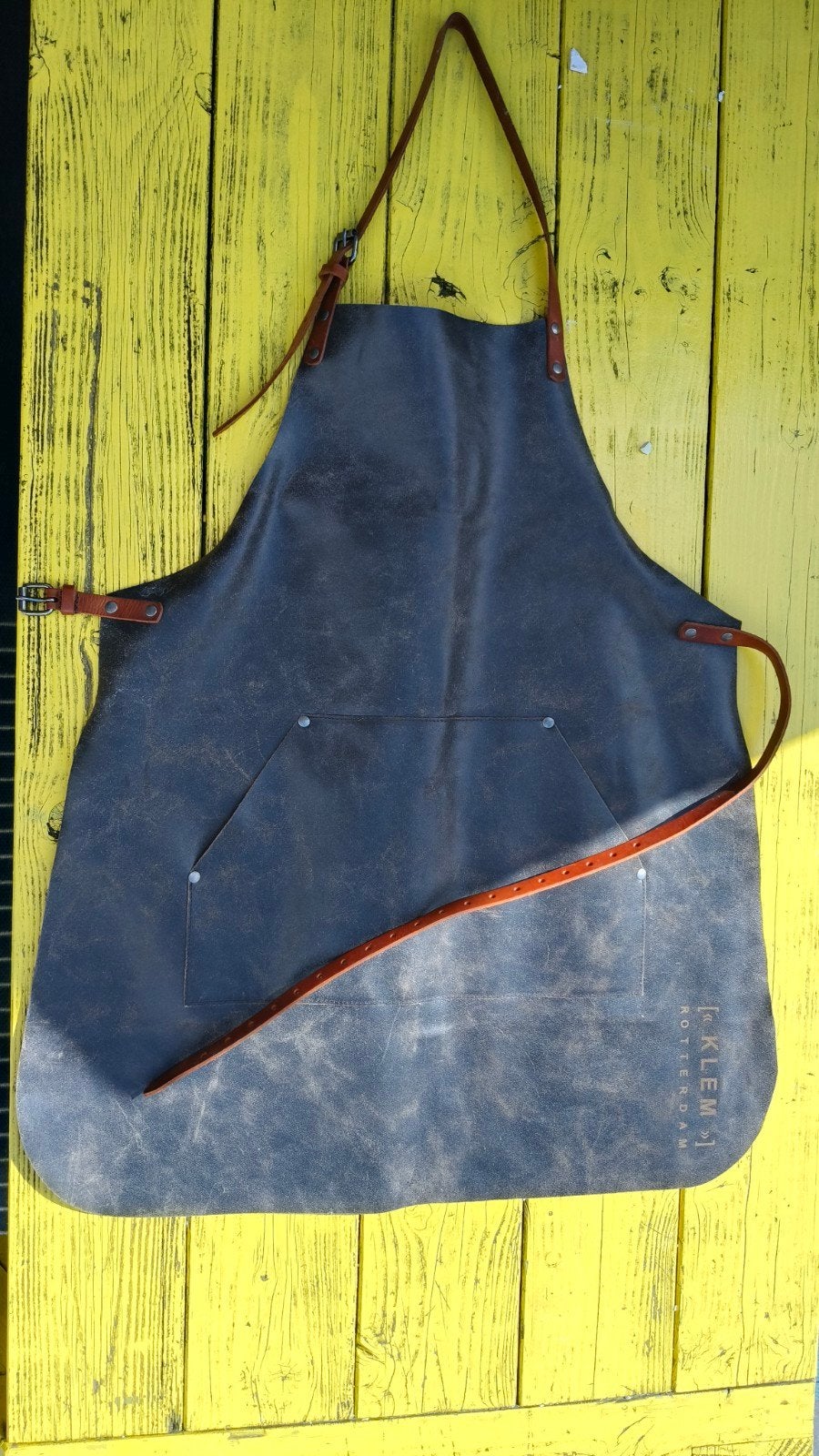 Leren bbqschort van KLEM Rotterdam, Ophalen of Verzenden, Nieuw