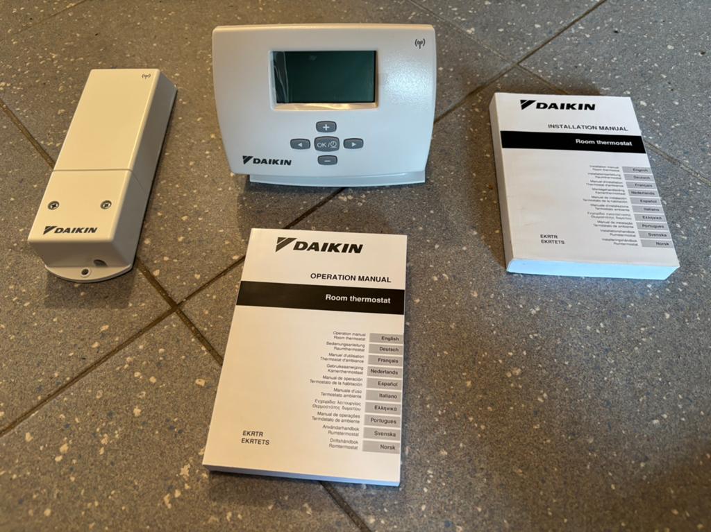 Draadloze thermostaat van Daikin, Thermostaat, Minder dan 30 cm, Minder dan 60 cm, Ophalen of Verzenden