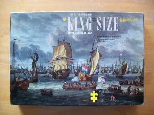 Puzzel Amsterdam, Schepen, Ophalen of Verzenden, 500 t/m 1500 stukjes, Zo goed als nieuw, Legpuzzel