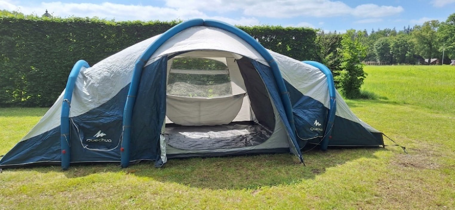 Decathlon Air Seconds 8.4 Fresh & Black opblaasbare tent, Ophalen, Gebruikt, Tot en met 6