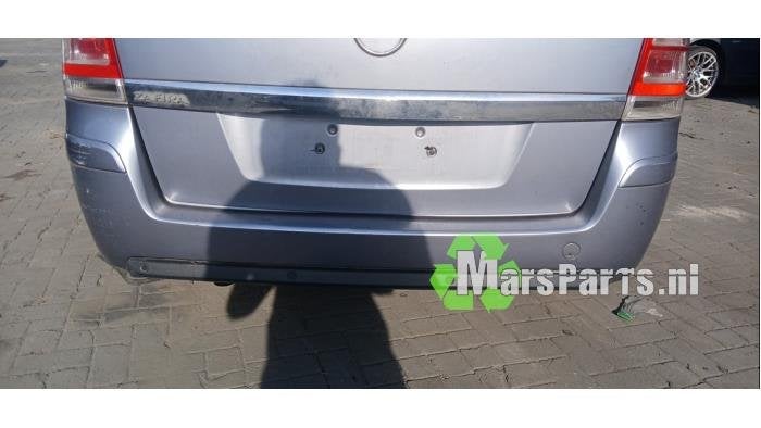 Achterbumper van een Opel Zafira, Gebruikt, -, -, Opel