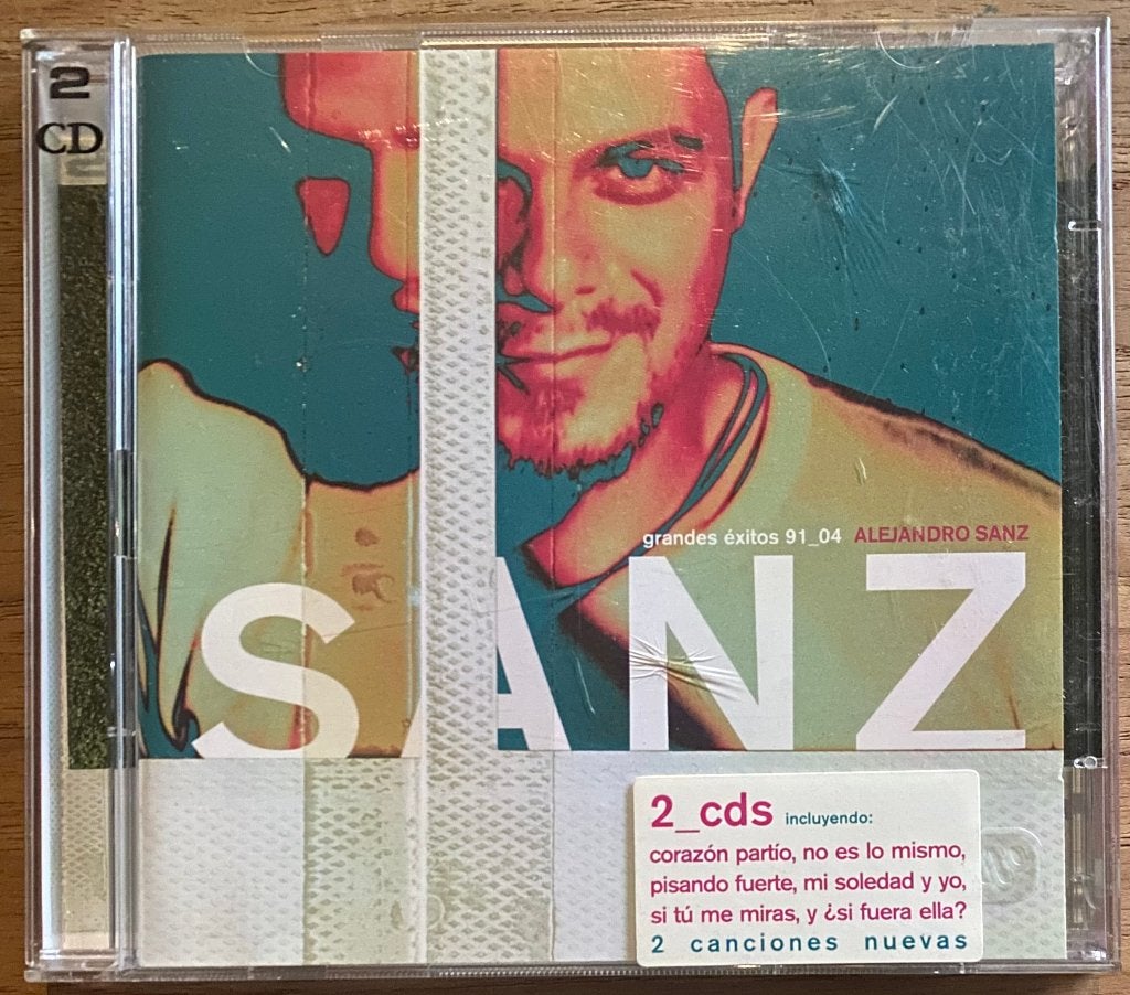 Alejandro Sanz ‎– Grandes Éxitos 91_04 (2cd), Ophalen of Verzenden, Pop, Zo goed als nieuw, Album