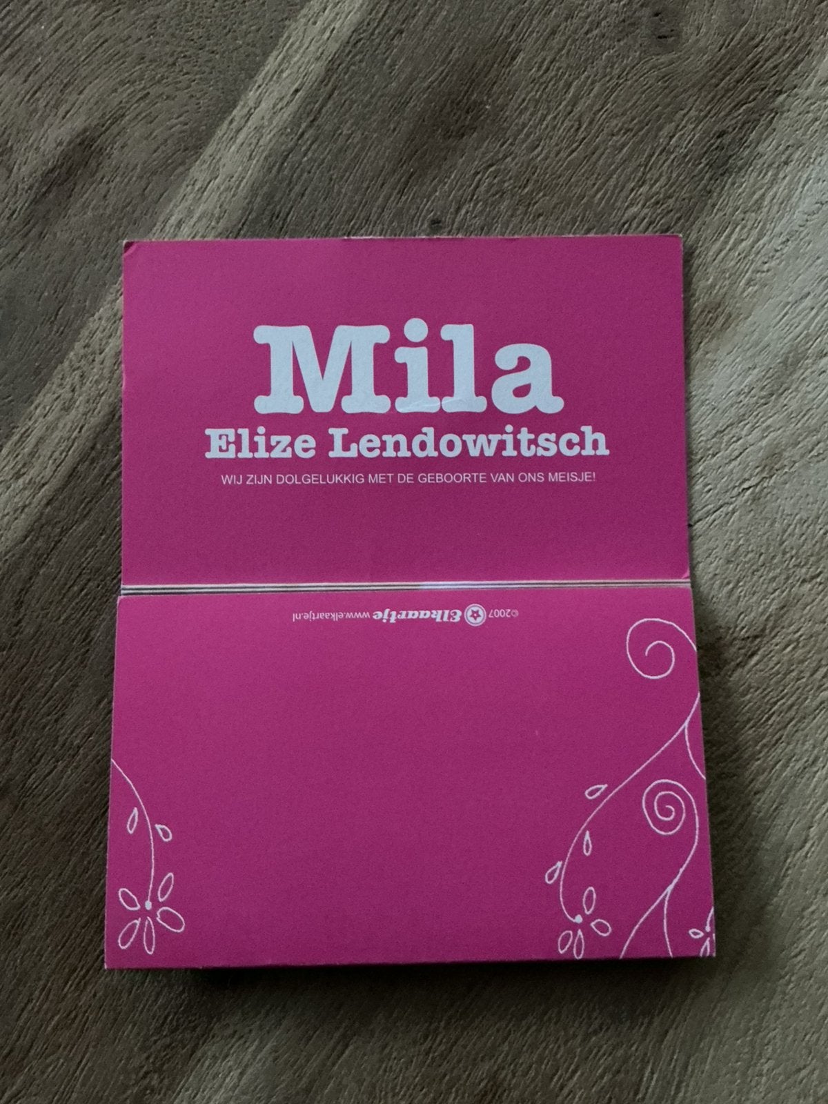 Elkaartje, Ophalen of Verzenden, 2000 tot heden