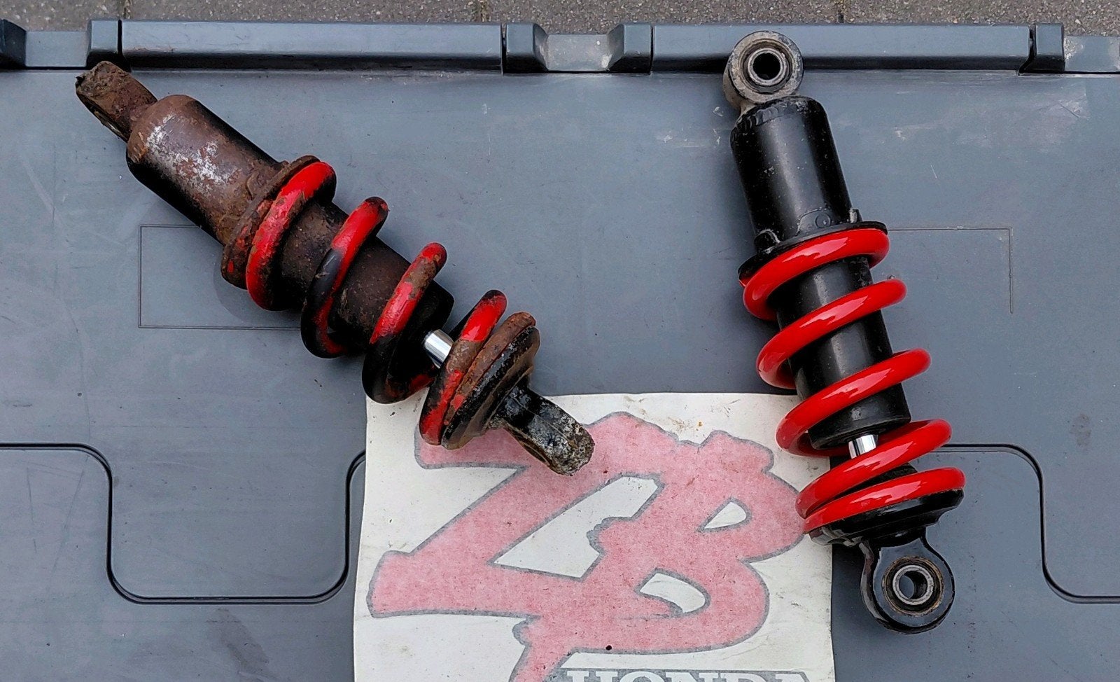 Honda ZB50 schokbreker, Ophalen of Verzenden, Gebruikt, Frame, Overige merken