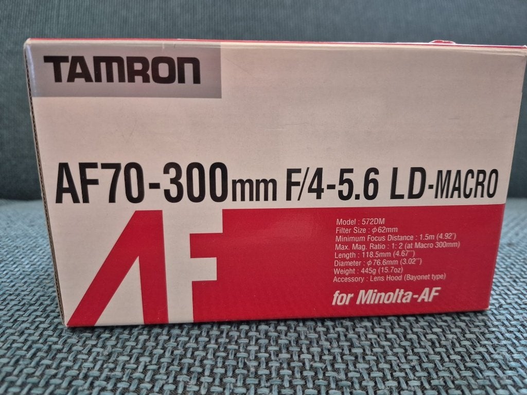 Te koop Tamron lens, Macrofunctie, Gebruikt, Overige vattingen, Tamron