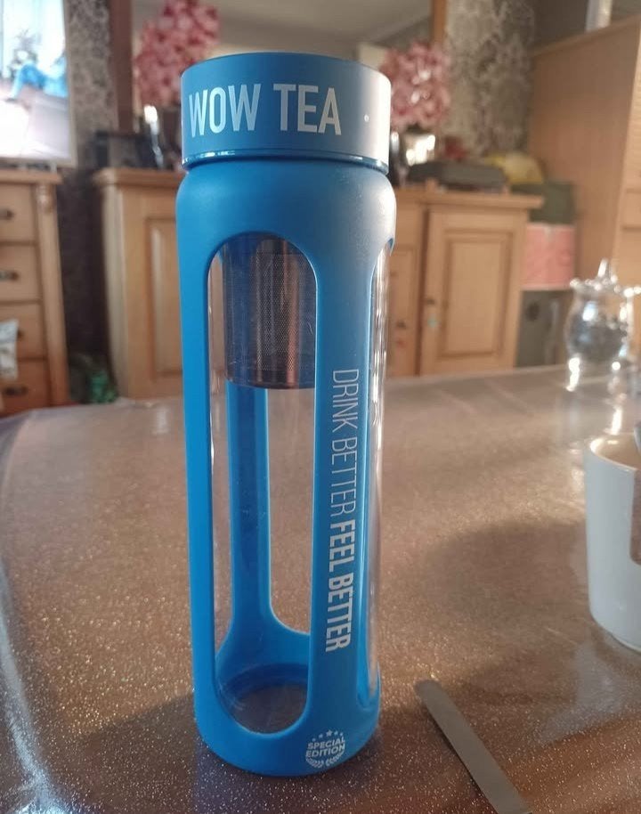 WOW TEA theefles, Ophalen of Verzenden, Zo goed als nieuw, Overige stijlen, Overige typen