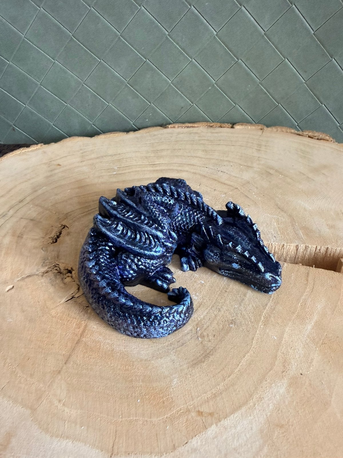 Draak liggend. Handmade, Huis en Inrichting, Woonaccessoires | Overige, Nieuw, Ophalen of Verzenden
