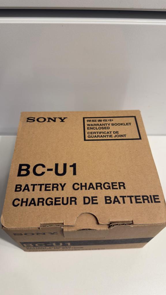 Sony BC-U1 battery charger nieuw, Ophalen, Nieuw